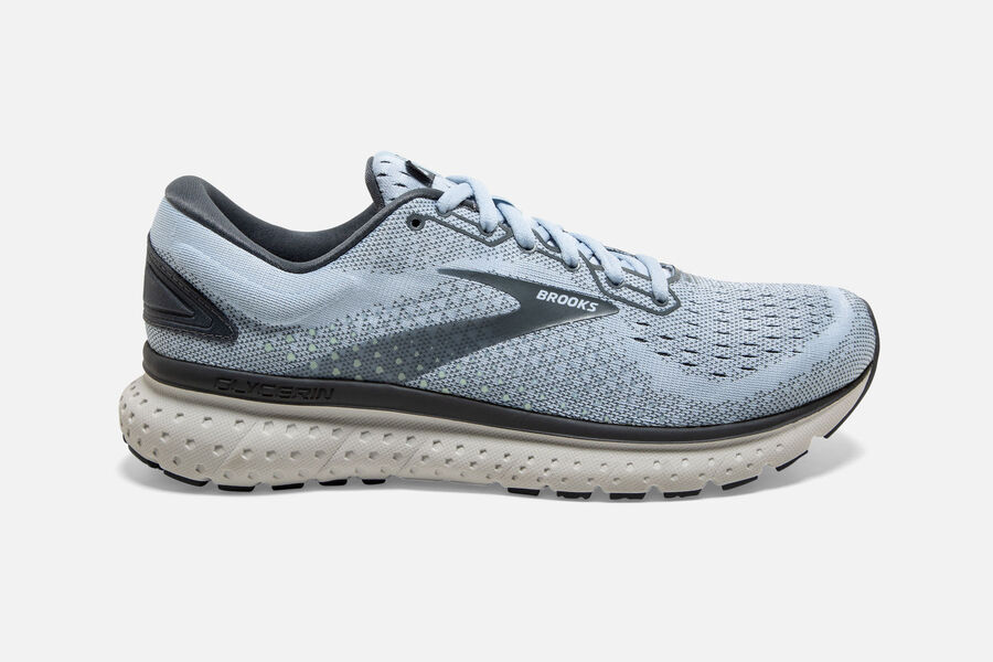 Brooks Glycerin 18 Road Running Shoes Womens - Grey - NCFHB-6528